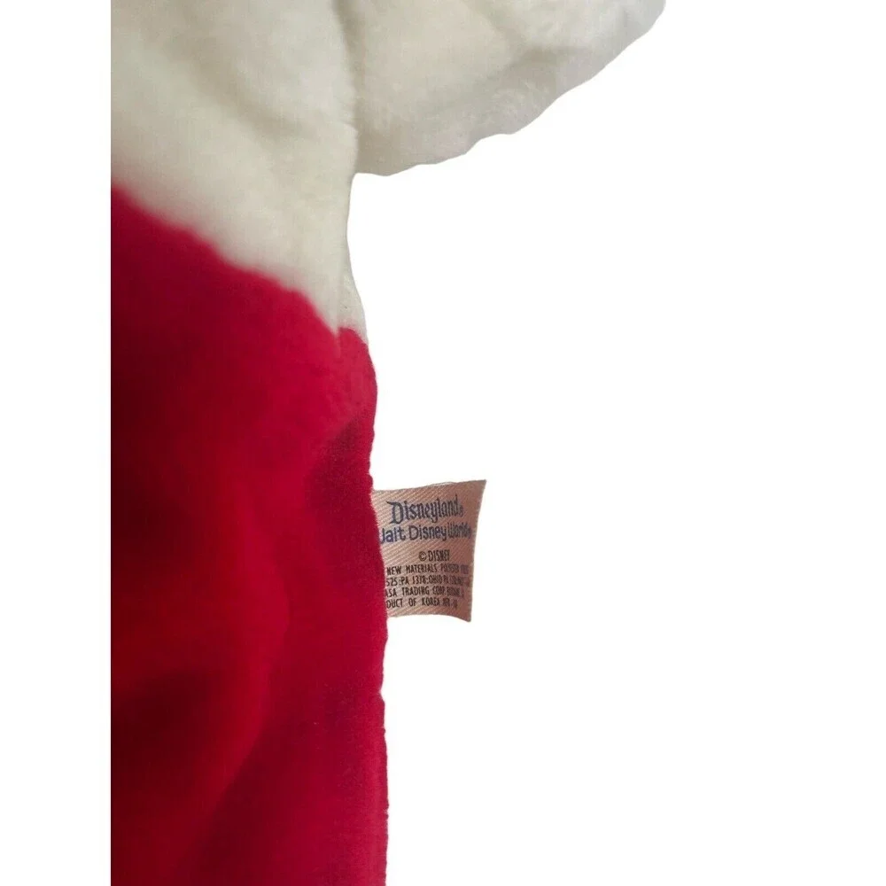 Vintage 1990 Disneyland 101 Dalmatians Dog Plush Stuffed Christmas Stocking RARE